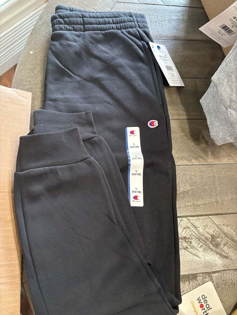 Champion Signature Fleece Jogger Black Size L